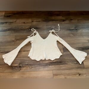 LA Hearts Off the Shoulder Sweater